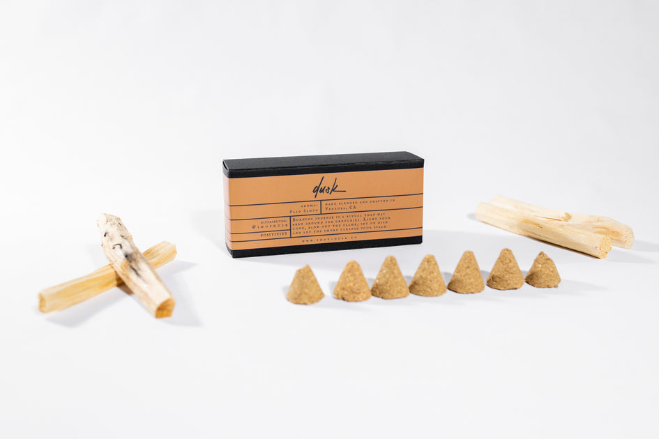 Incense Cones Shop Dusk Crystals + Candles