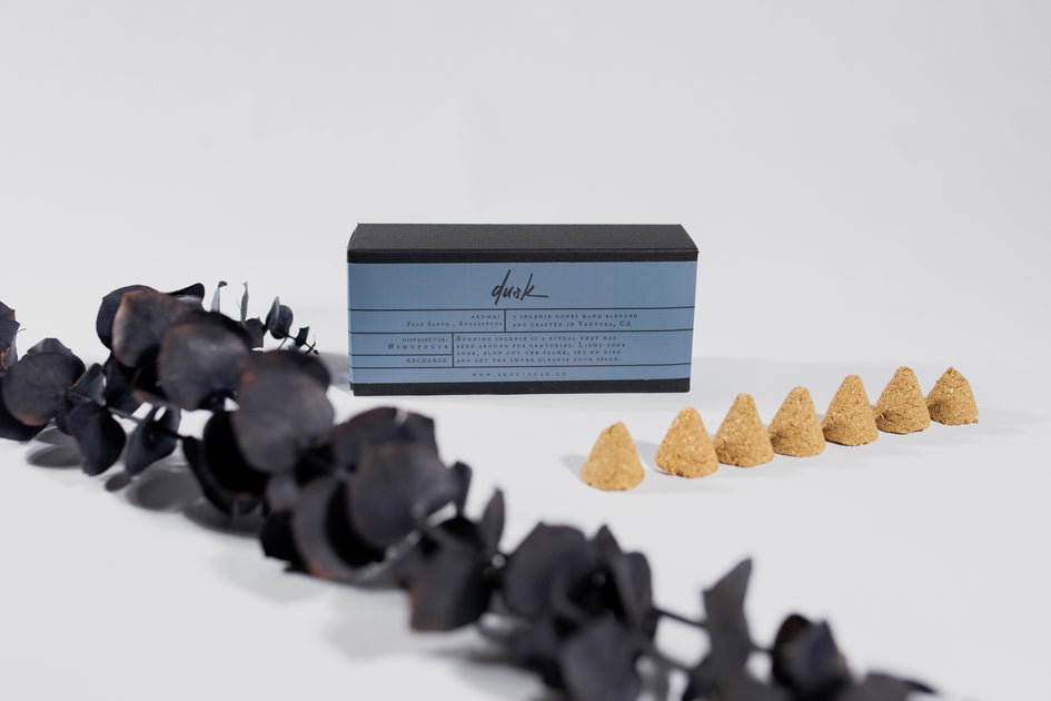 Incense Cones Shop Dusk Crystals + Candles